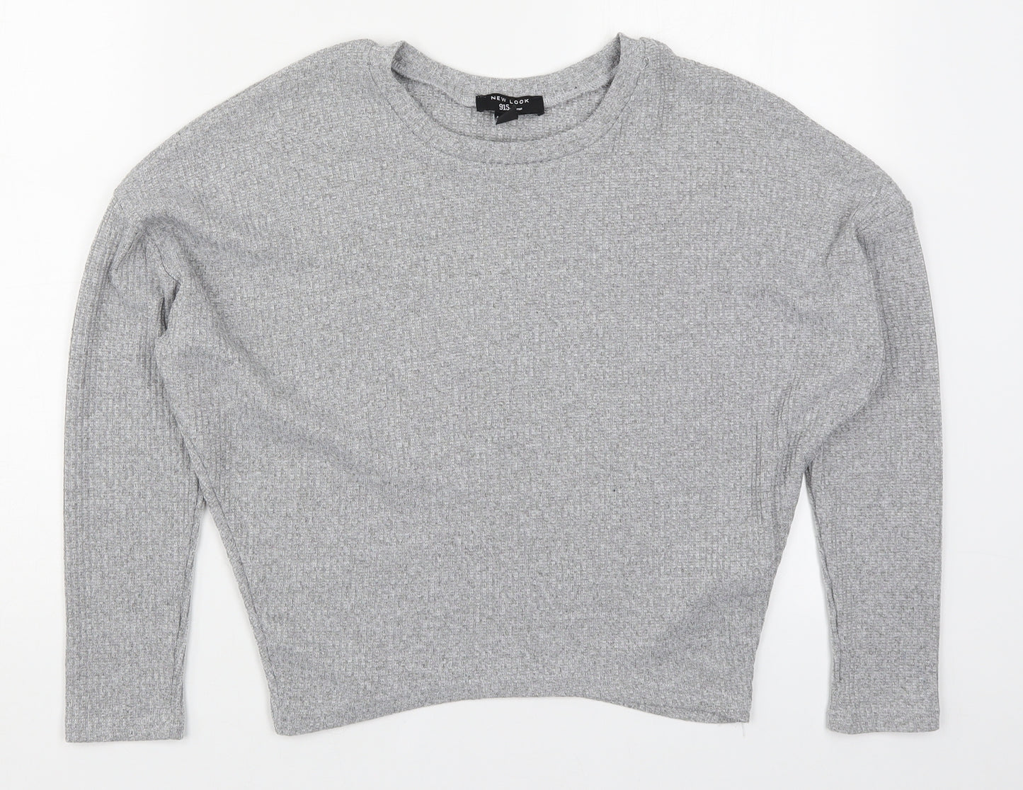 New Look Girls Grey   Basic T-Shirt Size 12-13 Years