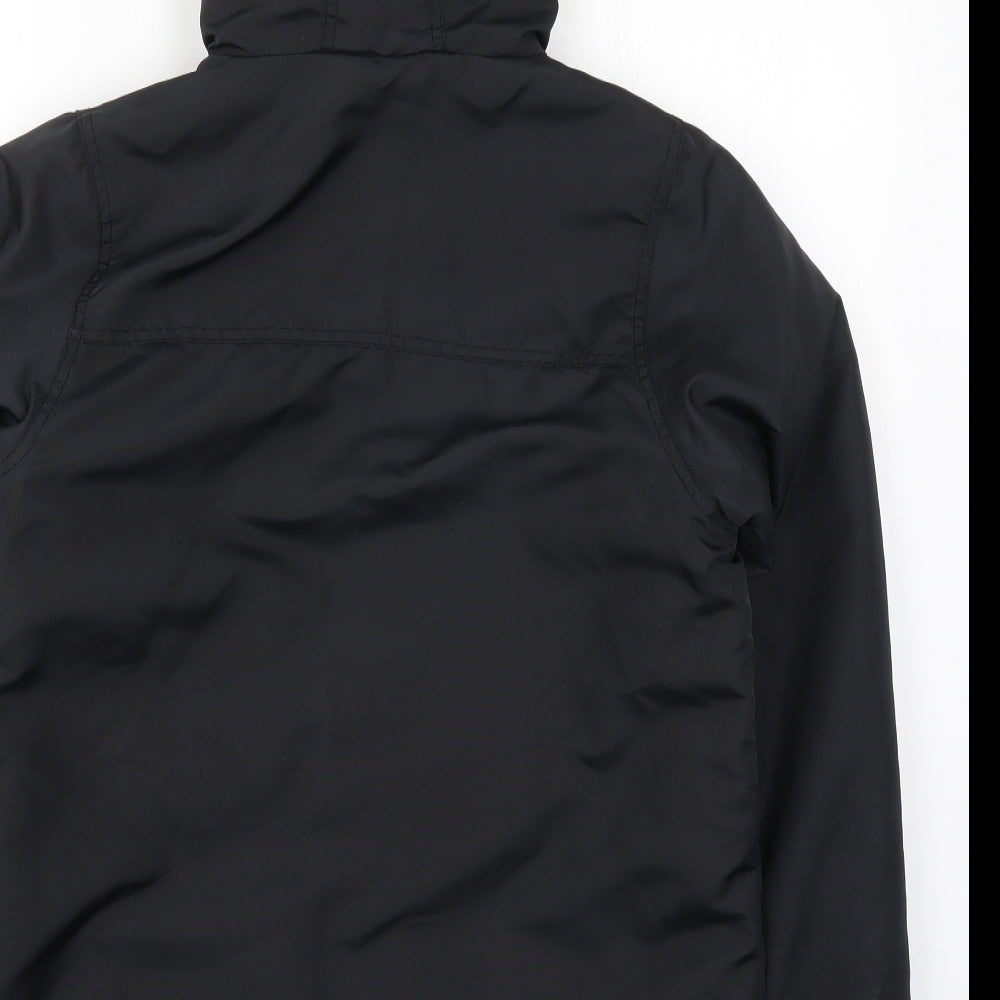 Hype Boys Black   Basic Coat Coat Size 13 Years