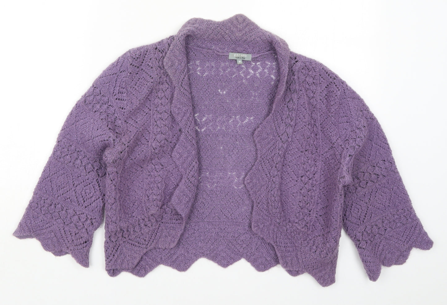 Per Una Womens Brown  Knit Cardigan Jumper Size M