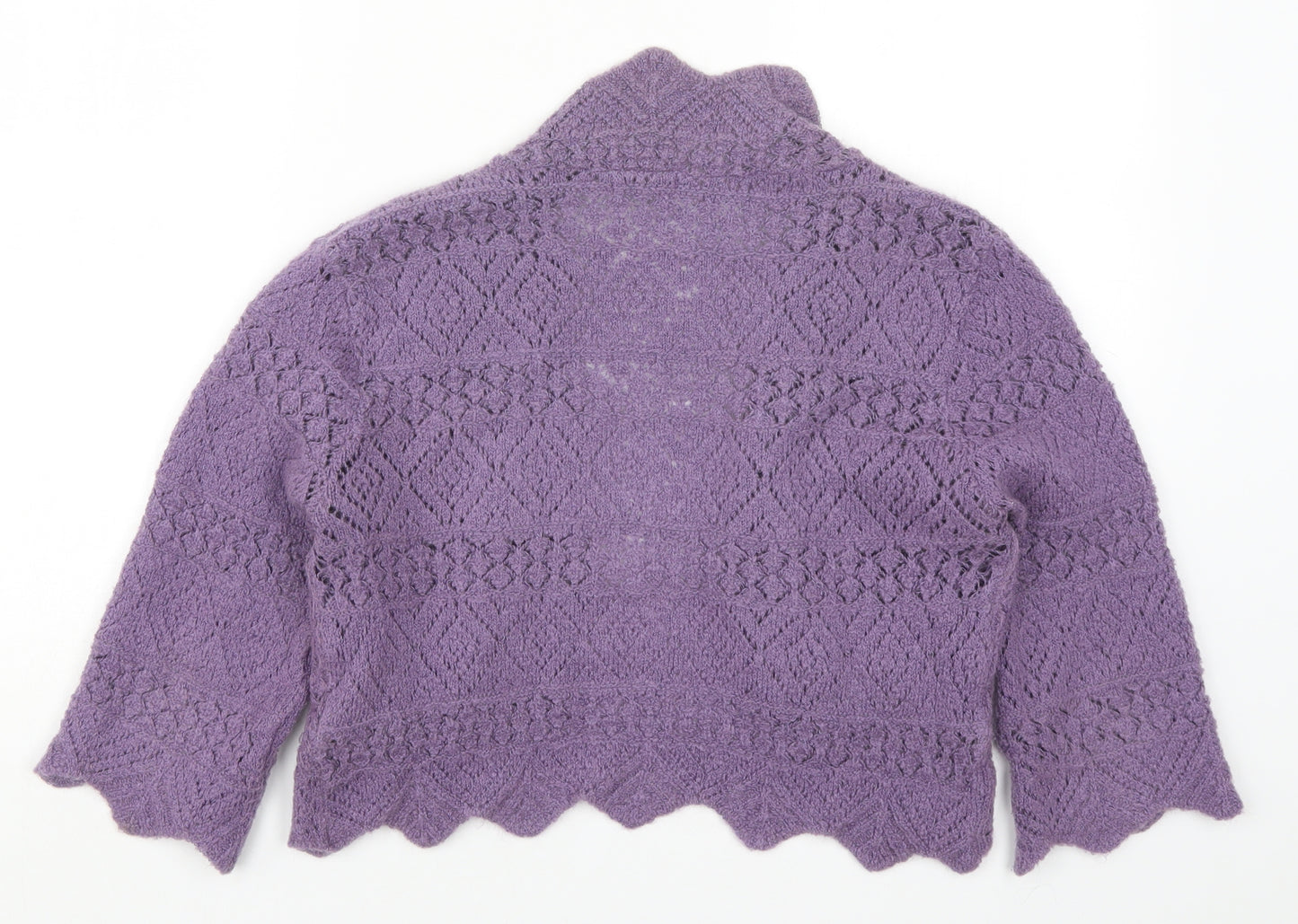 Per Una Womens Brown  Knit Cardigan Jumper Size M
