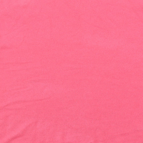 Bonmarché Womens Pink  Knit Pullover Jumper Size 14