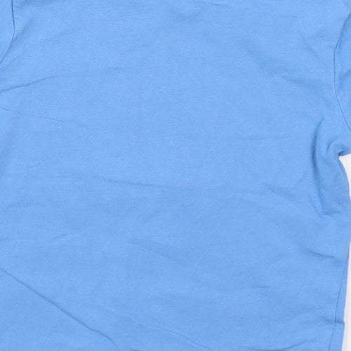 Nutmeg Boys Blue   Basic T-Shirt Size 12-18 Months  - Did Someone Say Pool Party? Sharks