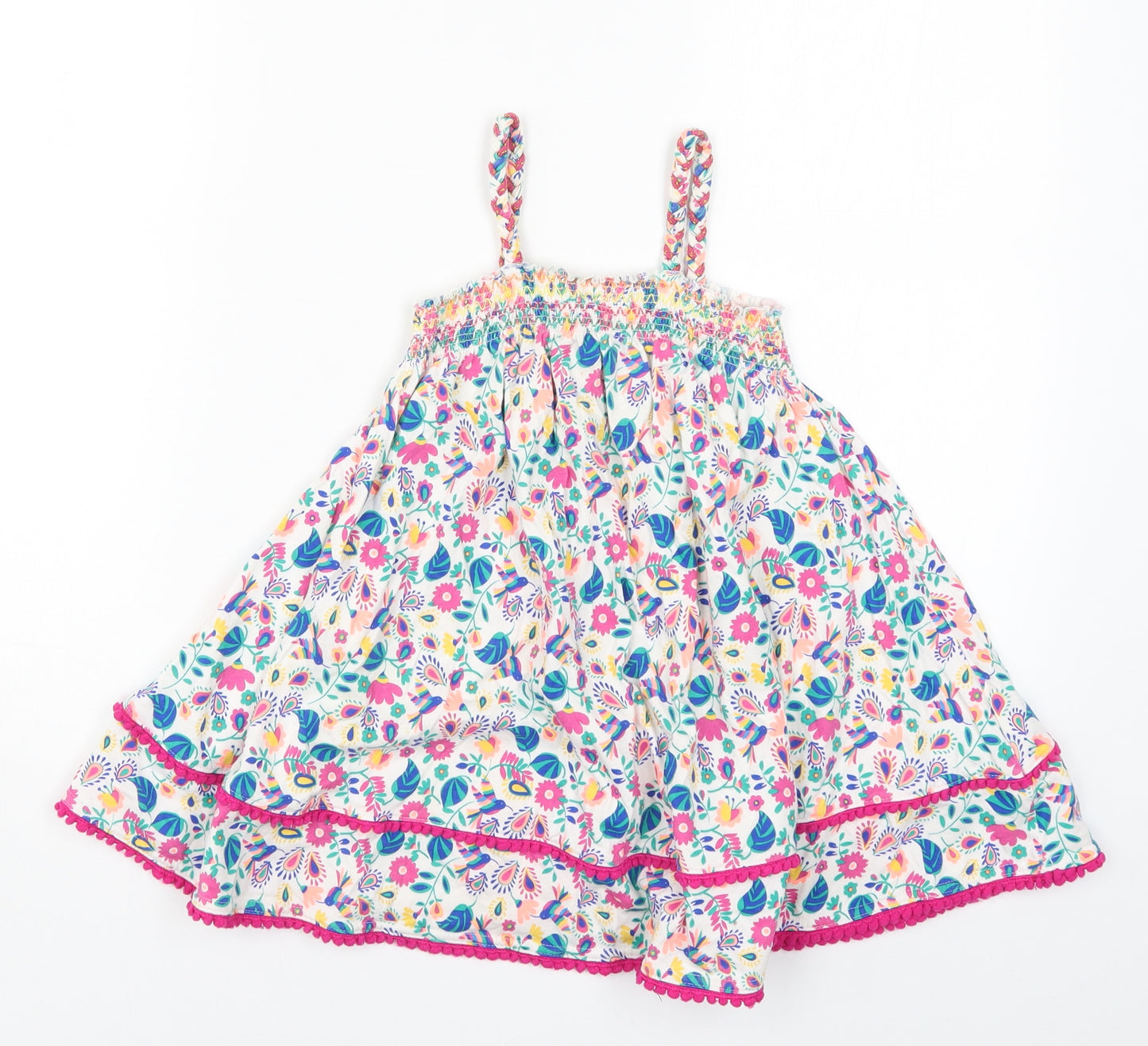Marks and Spencer Girls Multicoloured Floral  Trapeze & Swing  Size 2-3 Years