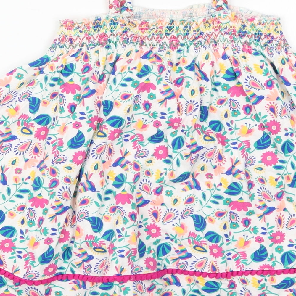Marks and Spencer Girls Multicoloured Floral  Trapeze & Swing  Size 2-3 Years