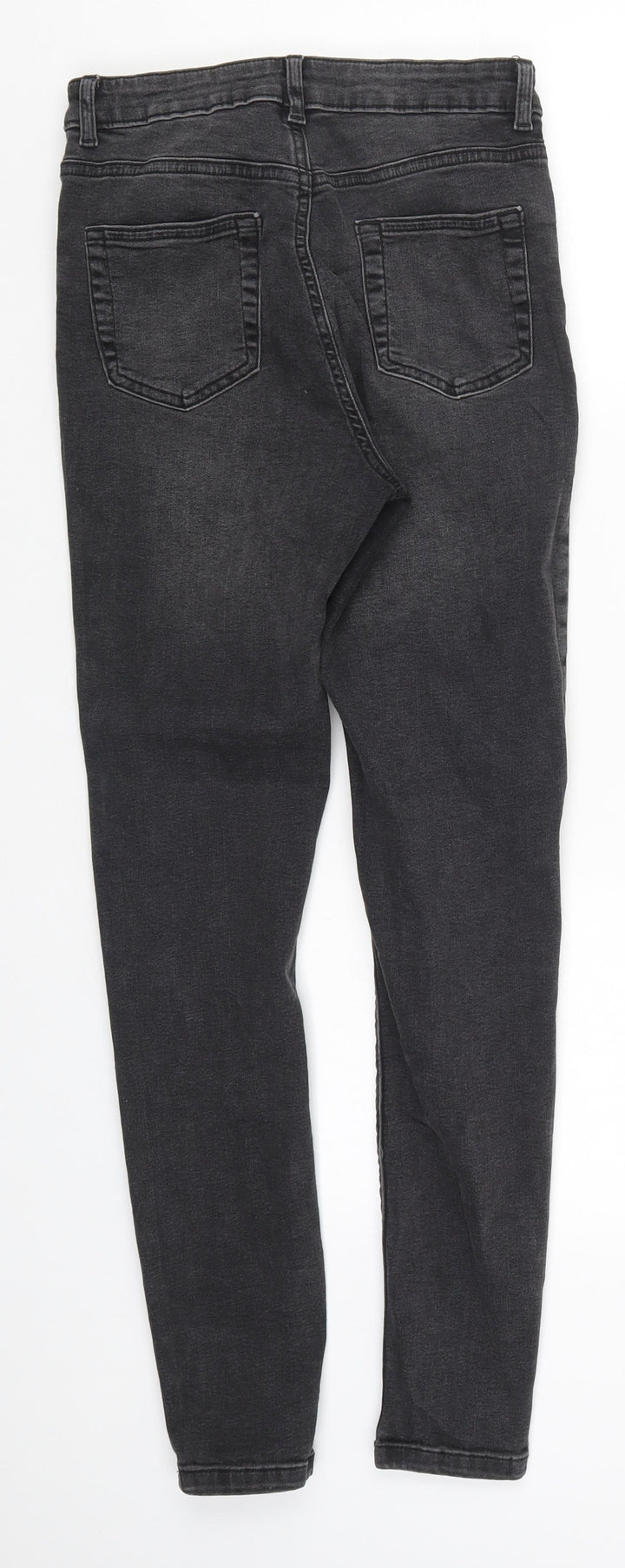 Denim Co Womens Grey  Denim Skinny Jeans Size 10 L27 in