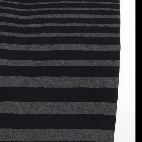 NEXT Womens Black Striped  Straight & Pencil Skirt Size 27 in