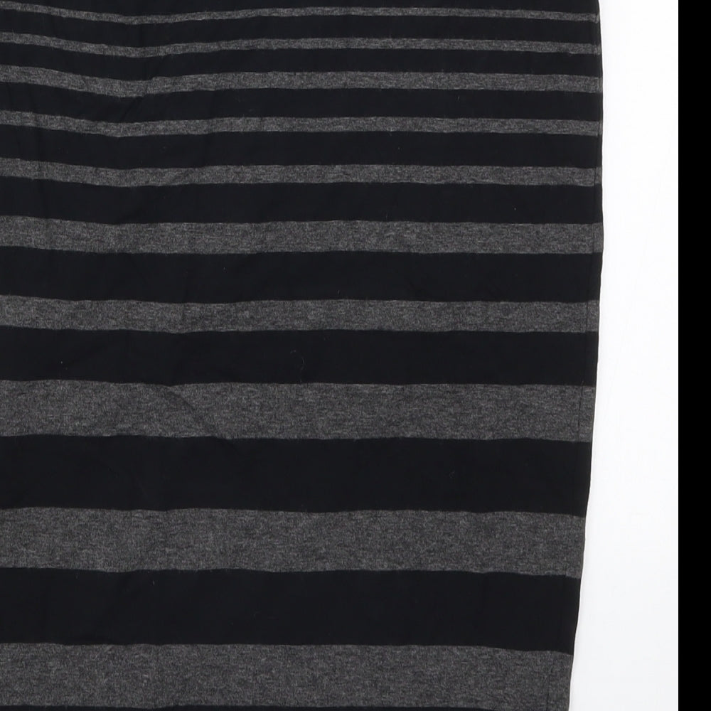 NEXT Womens Black Striped  Straight & Pencil Skirt Size 27 in