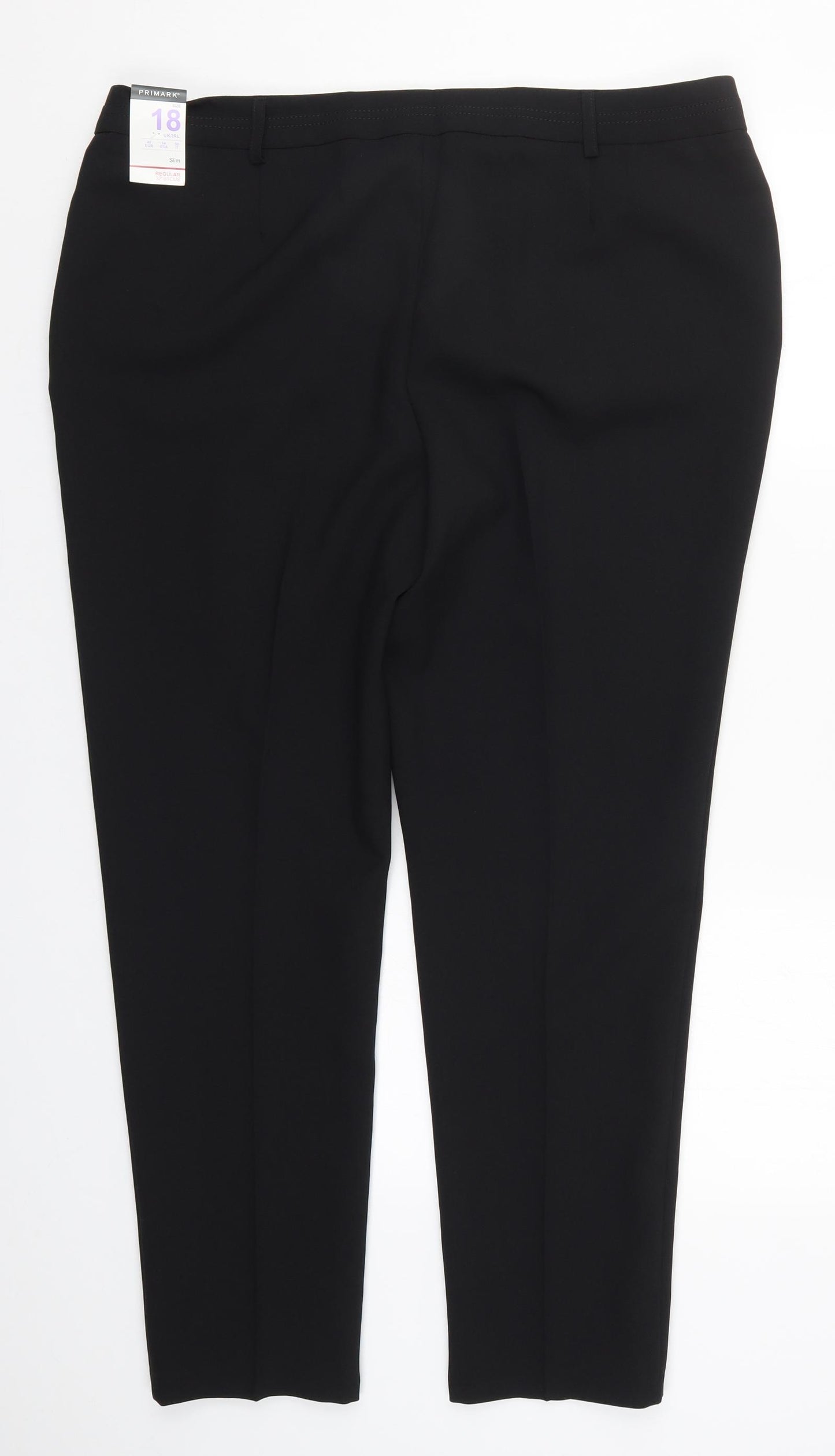 Primark Womens Black   Trousers  Size 18 L28 in