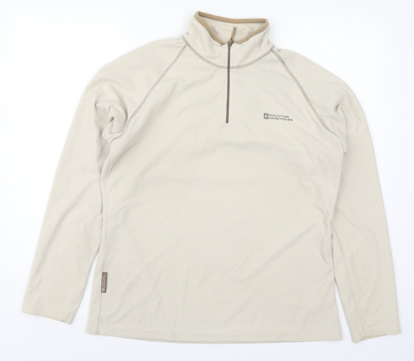 Mountain Warehouse Womens Beige  Fleece Jacket  Size 16