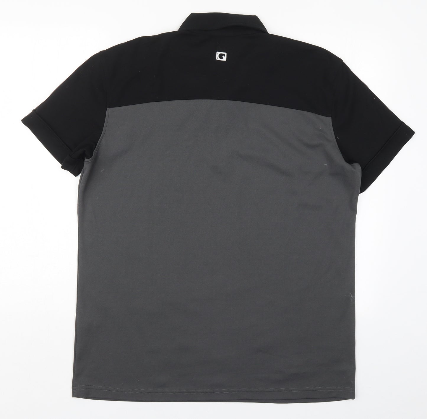 Galvin Green Mens Grey    Polo Size L  - Abstract