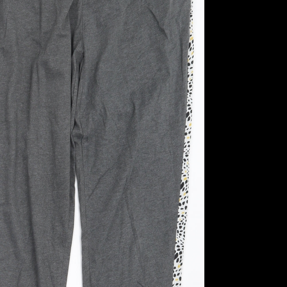 NEXT Womens Grey   Jogger Trousers Size 12 L27.5 in