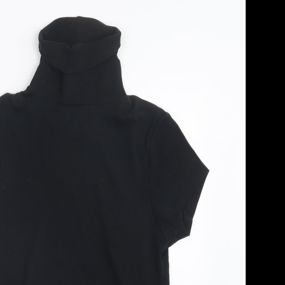 Zara Womens Black   Basic T-Shirt Size M