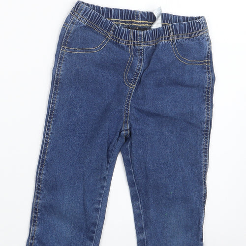 George Girls Blue  Denim Jegging Jeans Size 6-7 Years