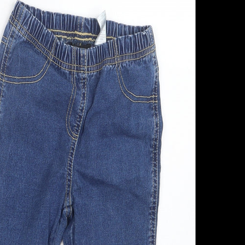 George Girls Blue  Denim Jegging Jeans Size 6-7 Years