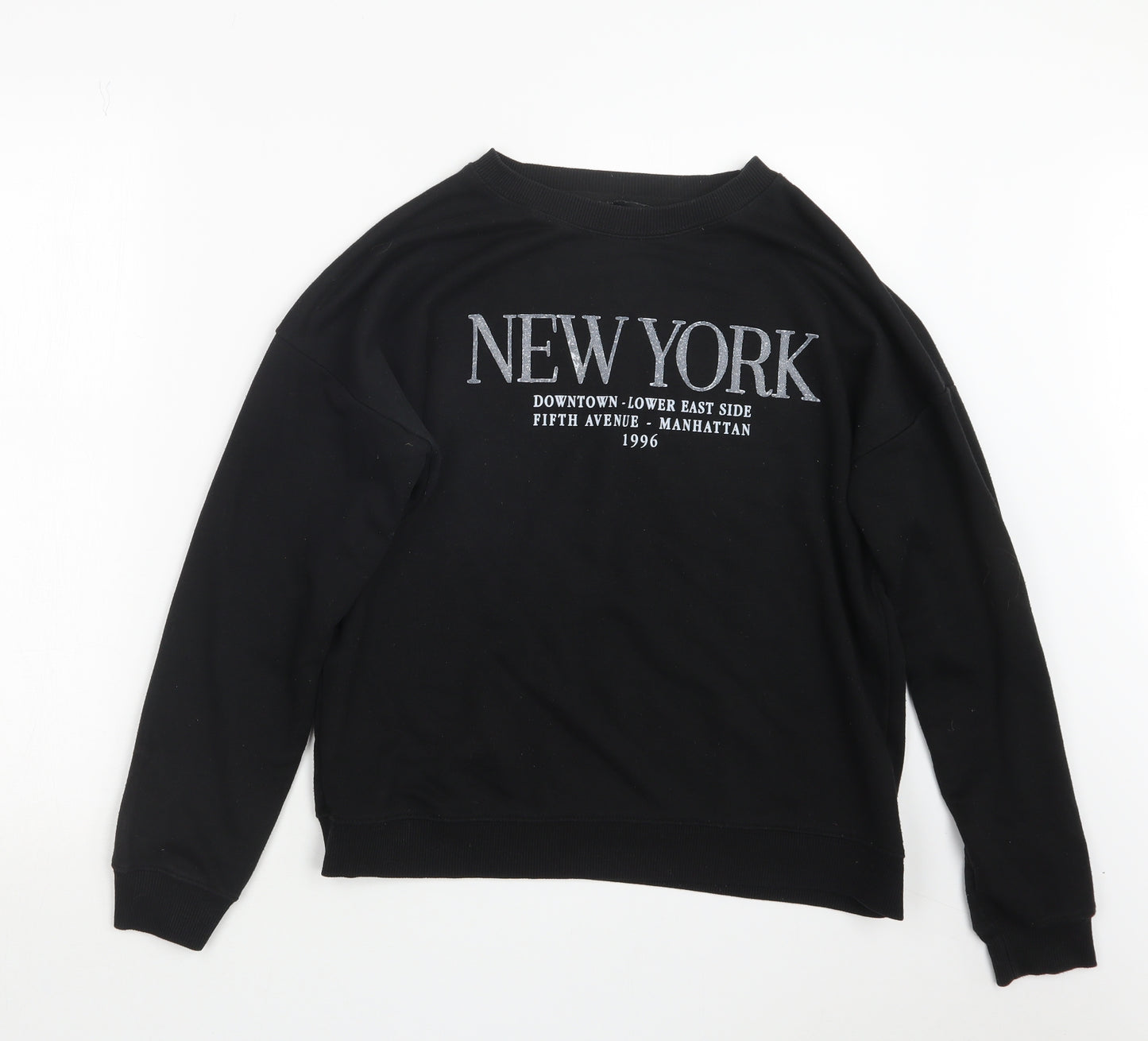 New Look Womens Black   Pullover Jumper Size 12