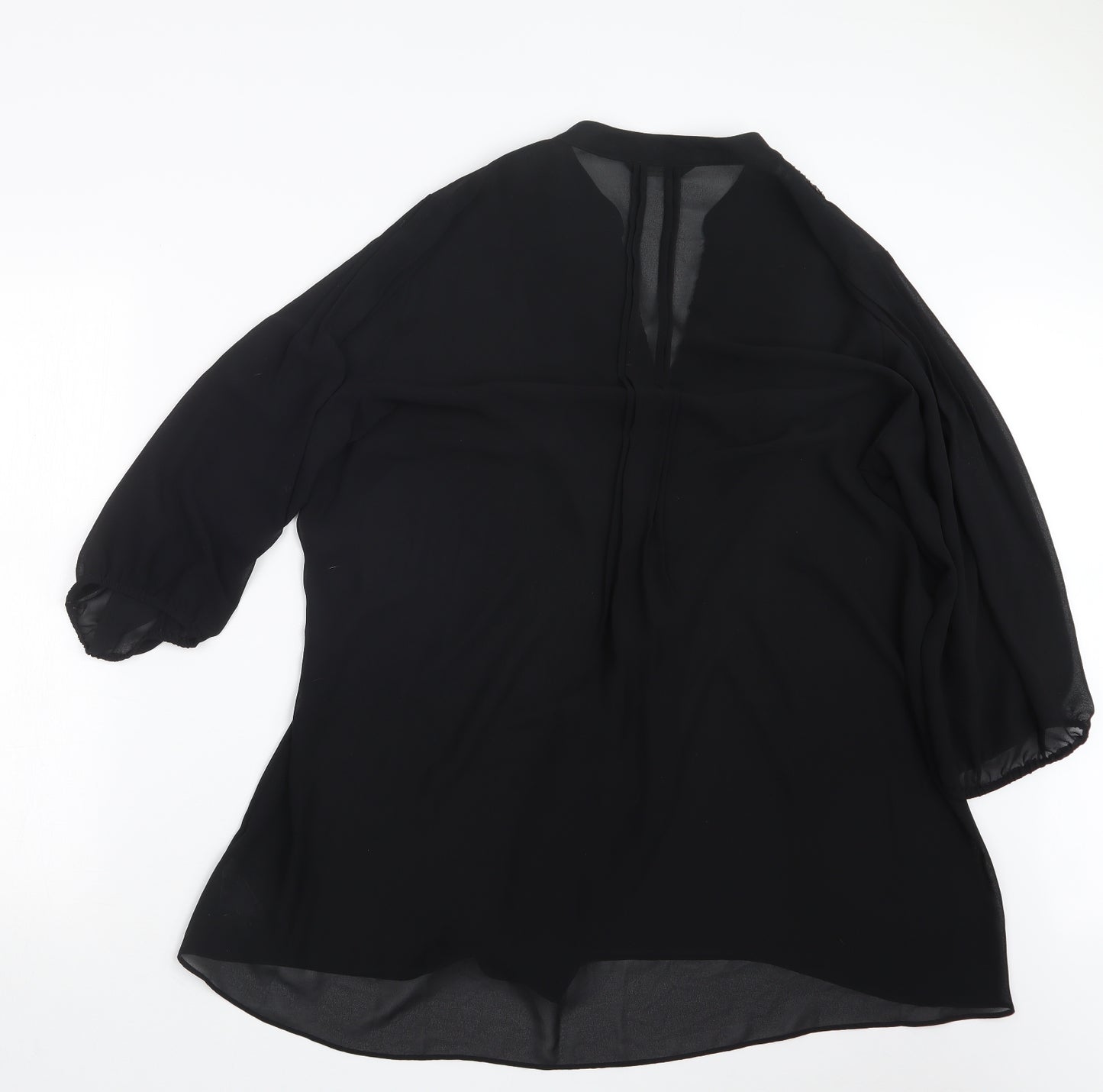 Marks and Spencer Womens Black   Basic Blouse Size 22