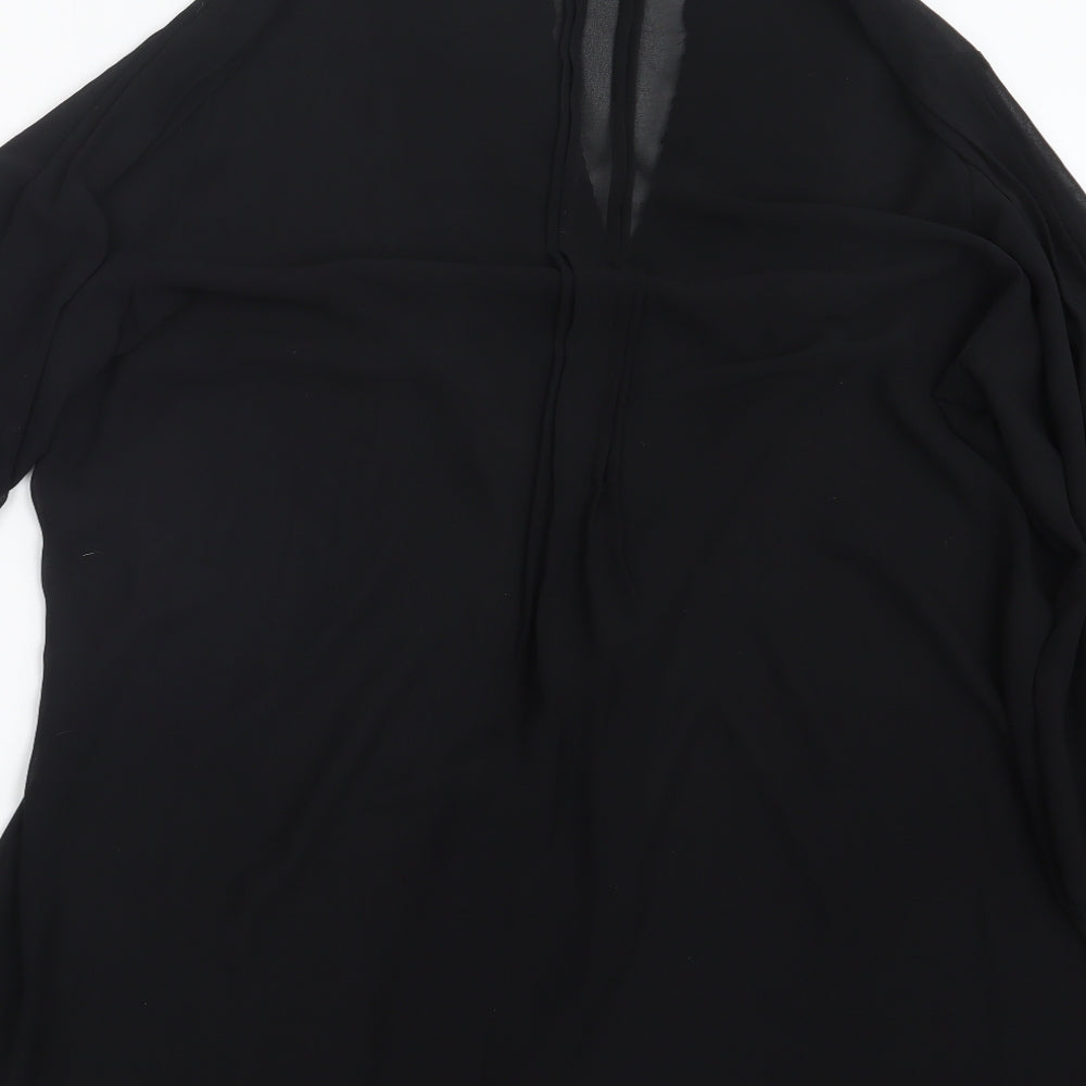 Marks and Spencer Womens Black   Basic Blouse Size 22