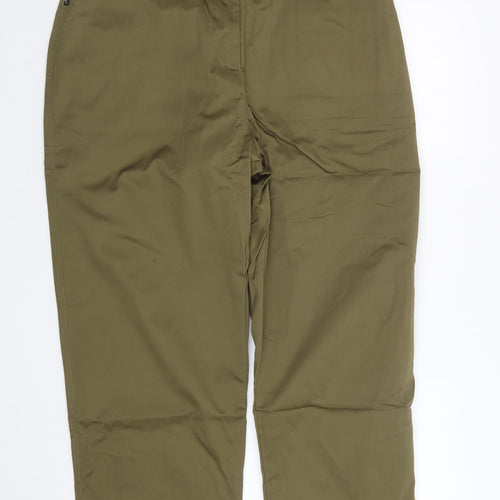 Moose  Womens Green   Trousers  Size 20 L26.5 in - Golf