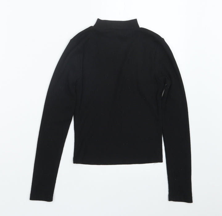 Miss E-vie Girls Black   Pullover Jumper Size 9-10 Years