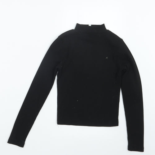 Miss E-vie Girls Black   Pullover Jumper Size 9-10 Years