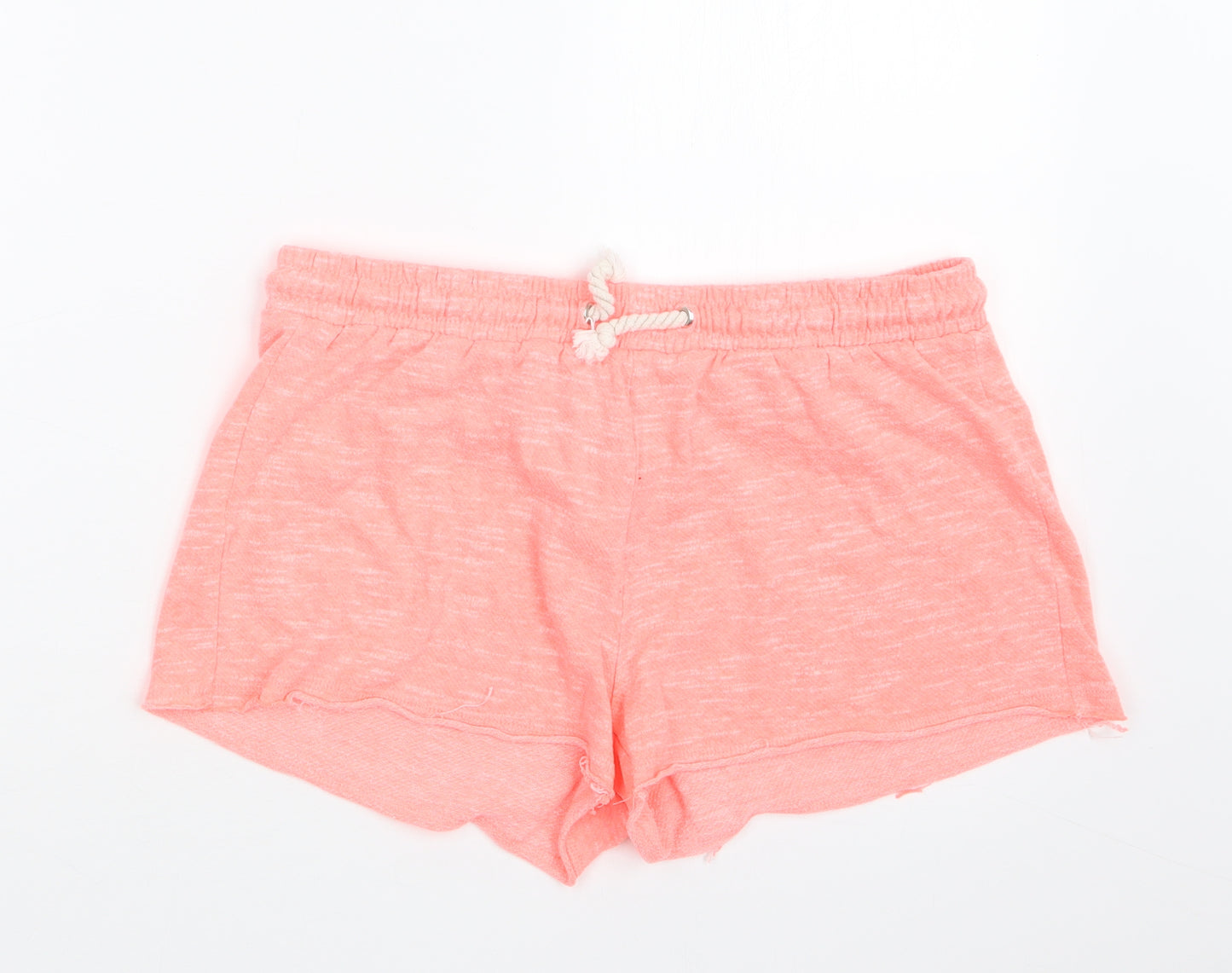 Primark Womens Orange   Hot Pants Shorts Size 12