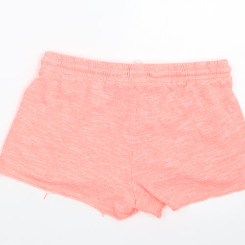 Primark Womens Orange   Hot Pants Shorts Size 12