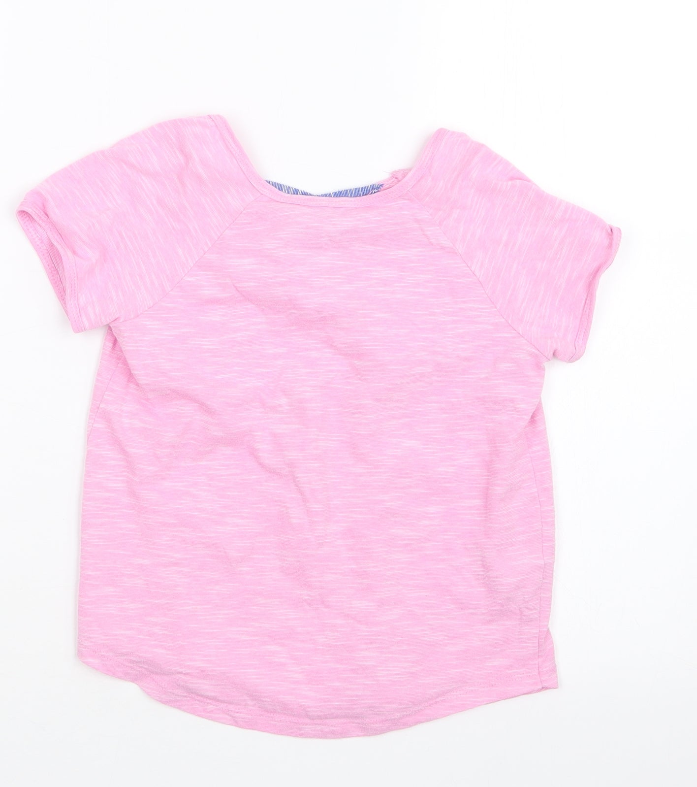 Matalan Girls Pink   Basic T-Shirt Size 8-9 Years