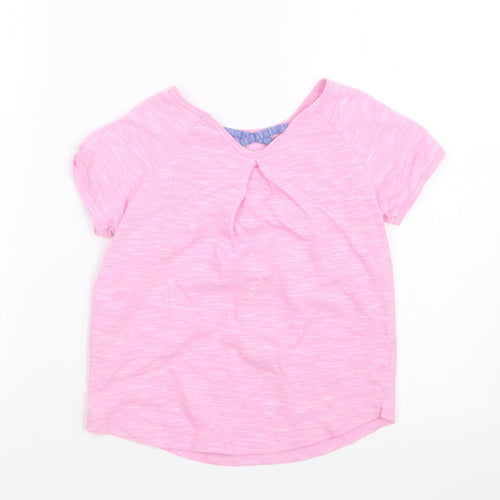 Matalan Girls Pink   Basic T-Shirt Size 8-9 Years