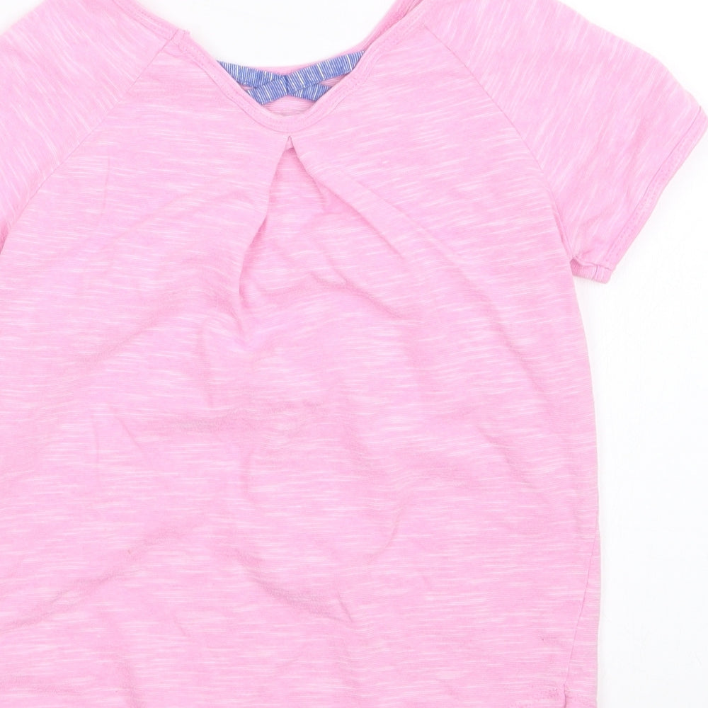 Matalan Girls Pink   Basic T-Shirt Size 8-9 Years