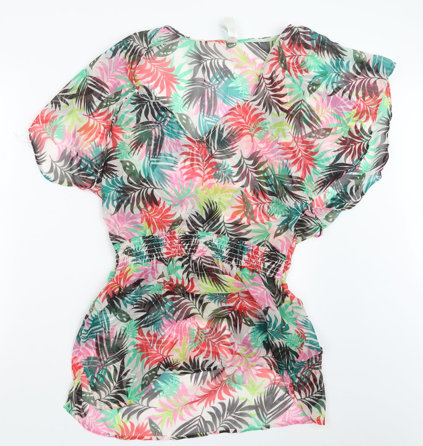 Ocean Club Womens Green Geometric  Mini  Size 10  - Beach Cover Up