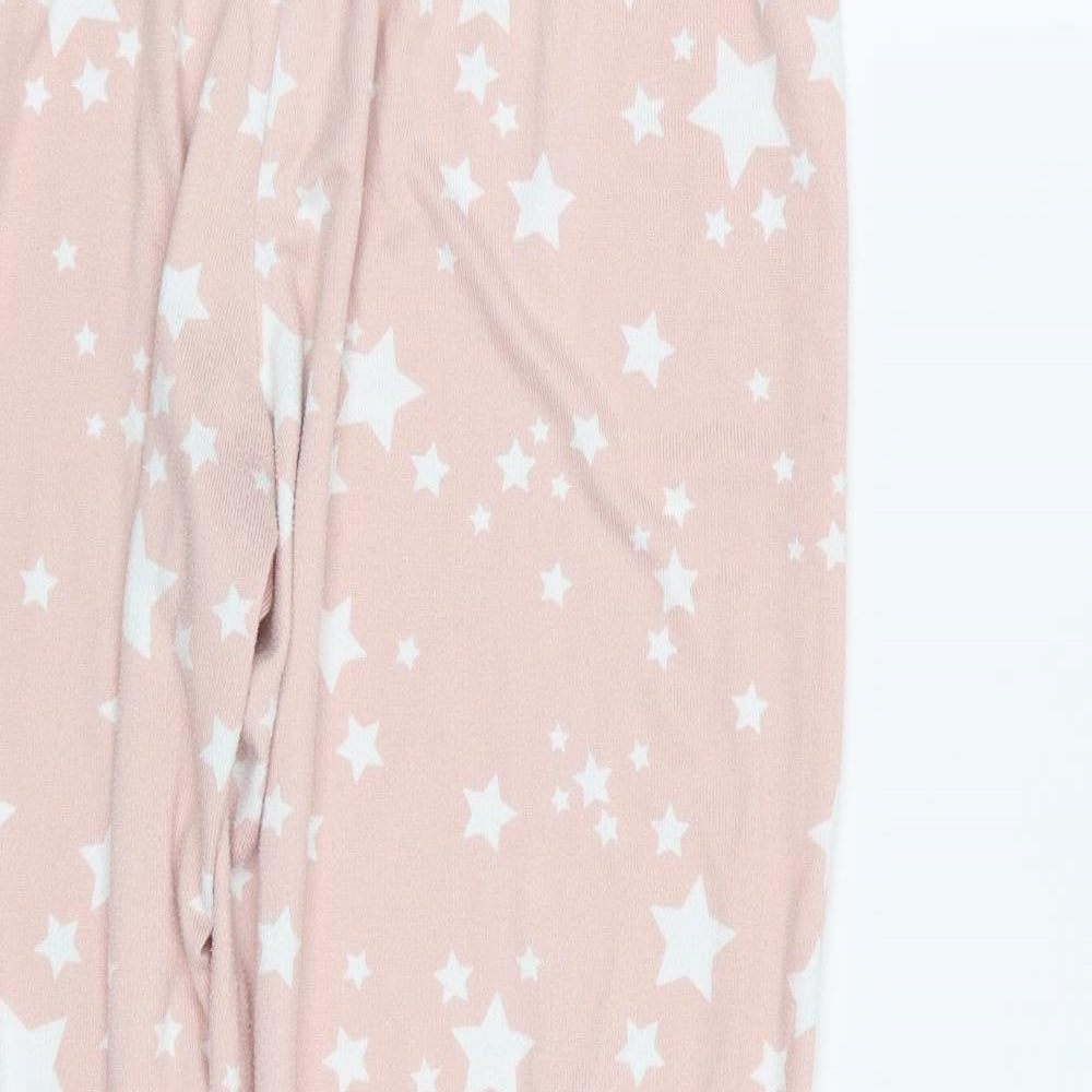 Dorothy Perkins Womens Pink Geometric  Capri Pyjama Pants Size M