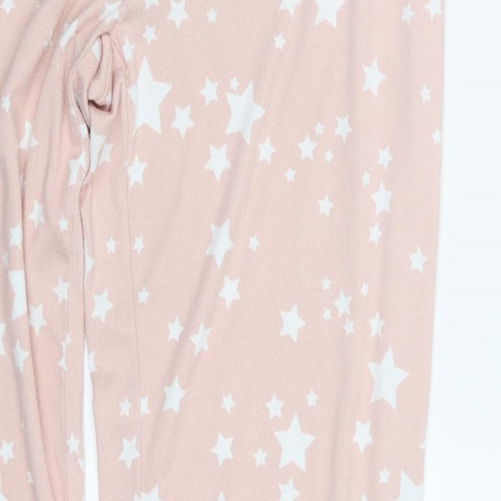 Dorothy Perkins Womens Pink Geometric  Capri Pyjama Pants Size M