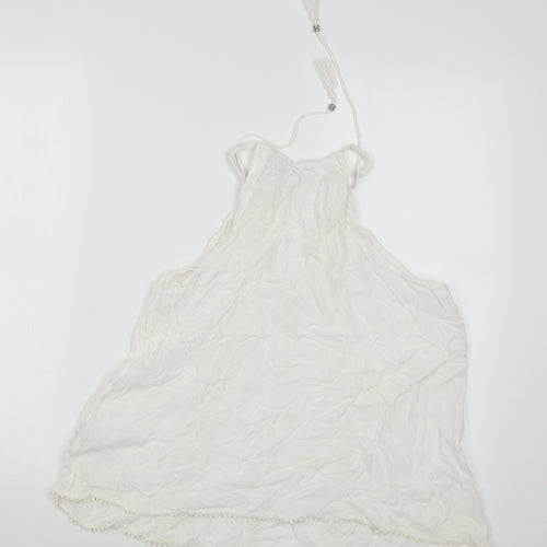 New Look Womens White   Basic Blouse Size 10