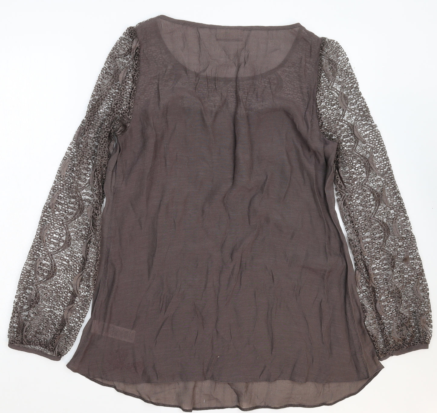 Wallis Womens Grey   Basic Blouse Size M