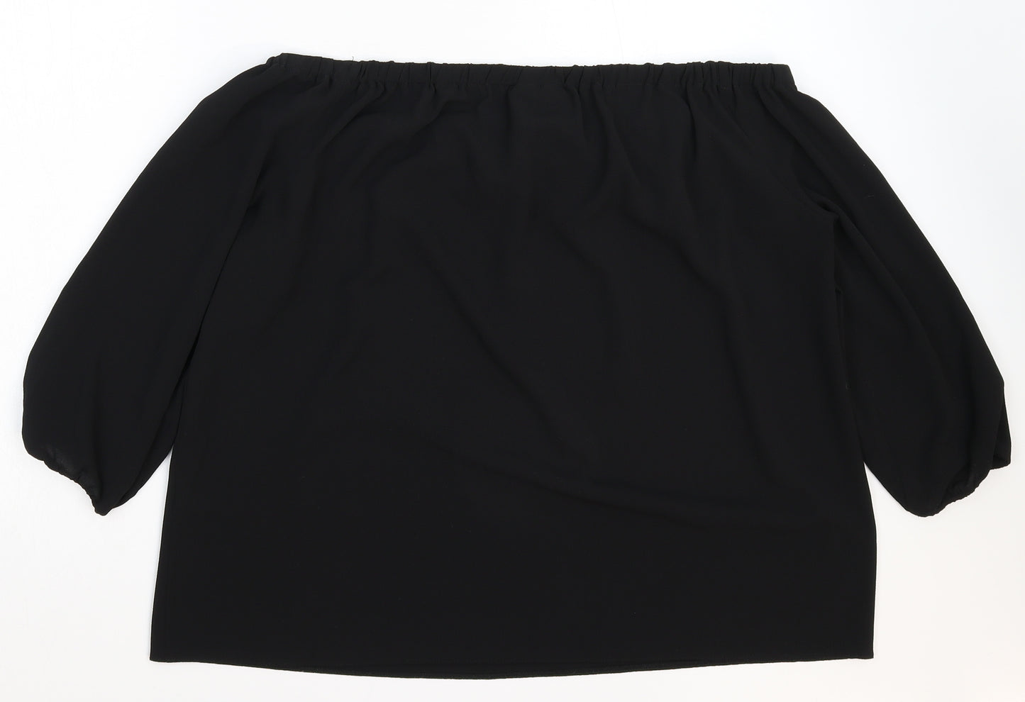 Wallis Womens Black   Basic Blouse Size M