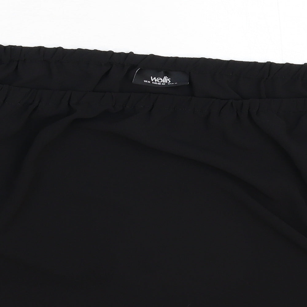 Wallis Womens Black   Basic Blouse Size M