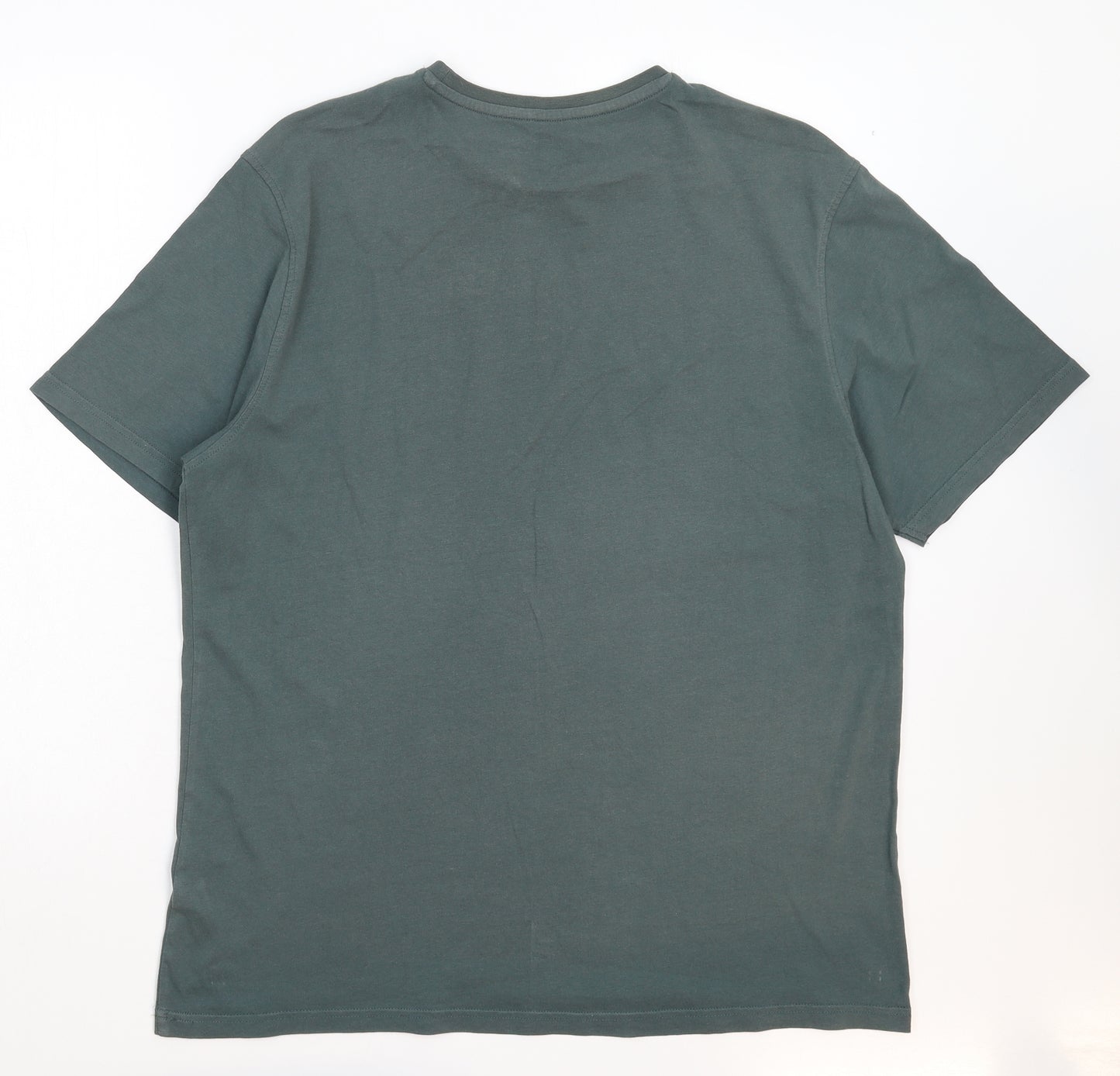 Marks and Spencer Mens Green    T-Shirt Size L