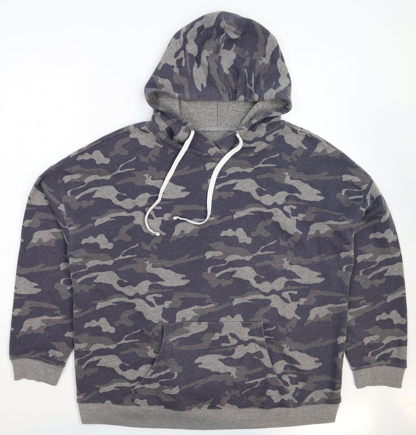 Yours Womens Multicoloured Camouflage  Pullover Hoodie Size 20
