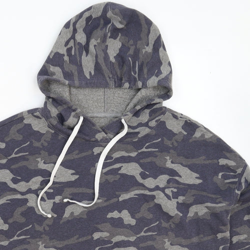 Yours Womens Multicoloured Camouflage  Pullover Hoodie Size 20