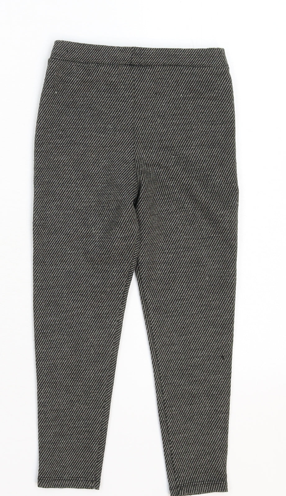 Matalan Girls Grey   Jegging Trousers Size 4-5 Years