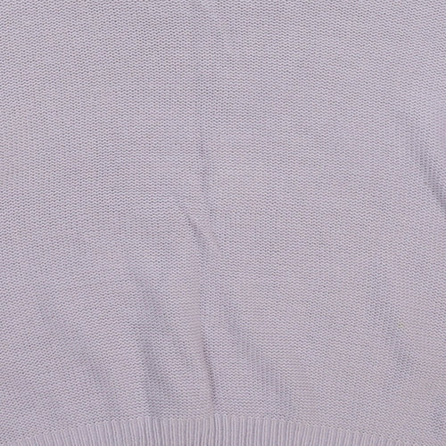 Moonlight Womens Grey  Knit Pullover Jumper One Size