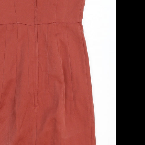 H&M Womens Beige   Mini  Size 8