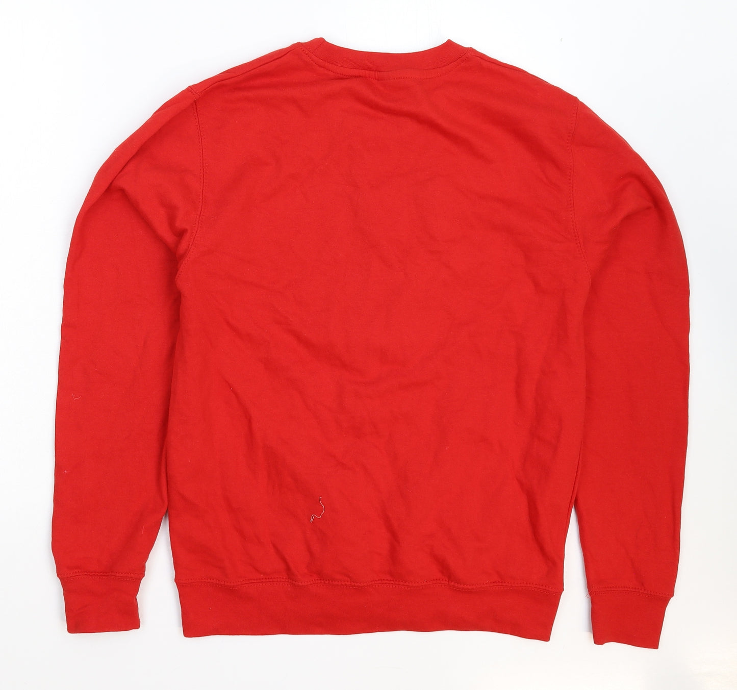 Lipsy Womens Red   Pullover Sweatshirt Size S  - Oversized