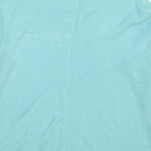 Fay Louise Womens Blue  Knit Pullover Jumper Size L