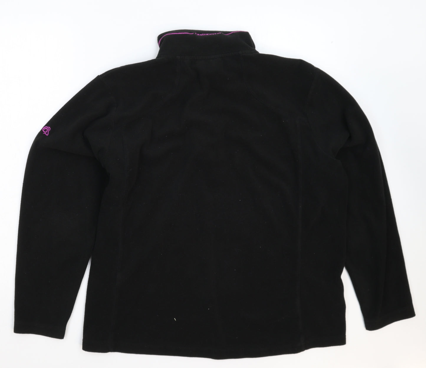 Craghoppers Womens Black  Fleece Jacket  Size 18