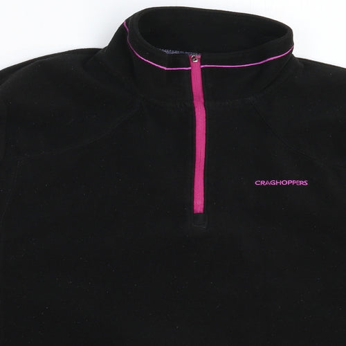 Craghoppers Womens Black  Fleece Jacket  Size 18