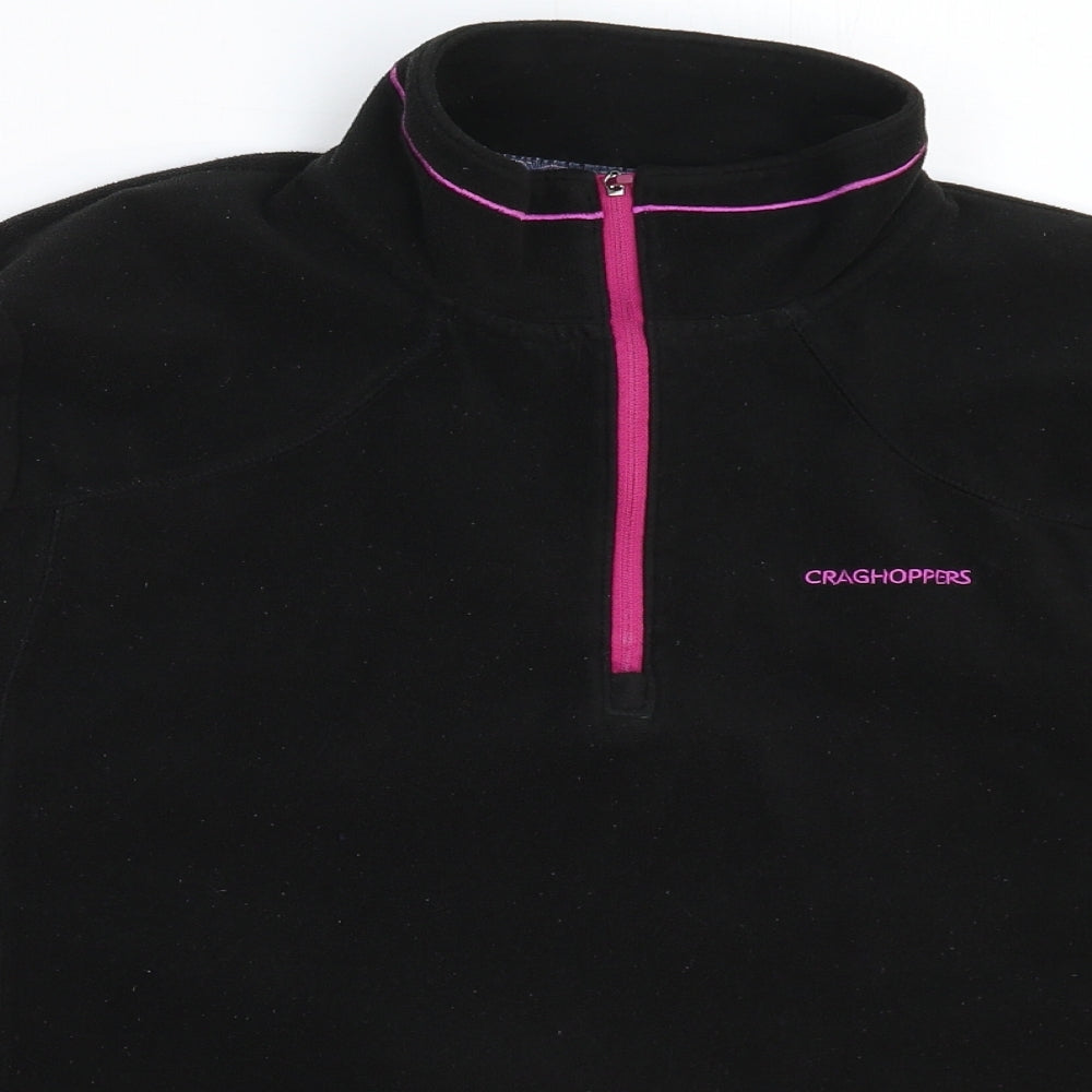 Craghoppers Womens Black  Fleece Jacket  Size 18