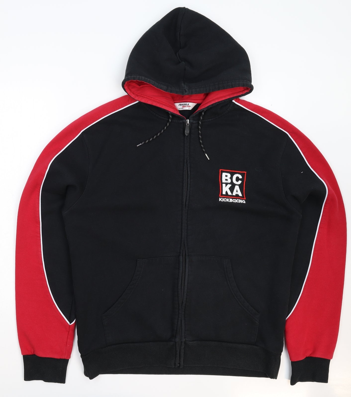 Formula Racing Mens Multicoloured   Full Zip Hoodie Size XL
