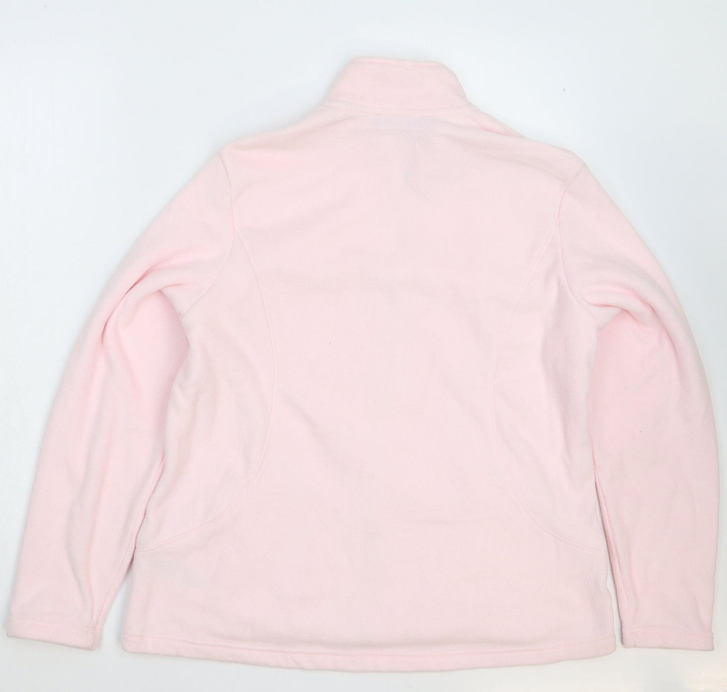 Marks and Spencer Womens Pink  Fleece Jacket  Size 18