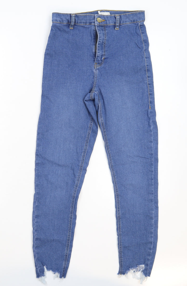 Topshop Womens Blue Denim Jegging Jeans Size 26 in L24 in